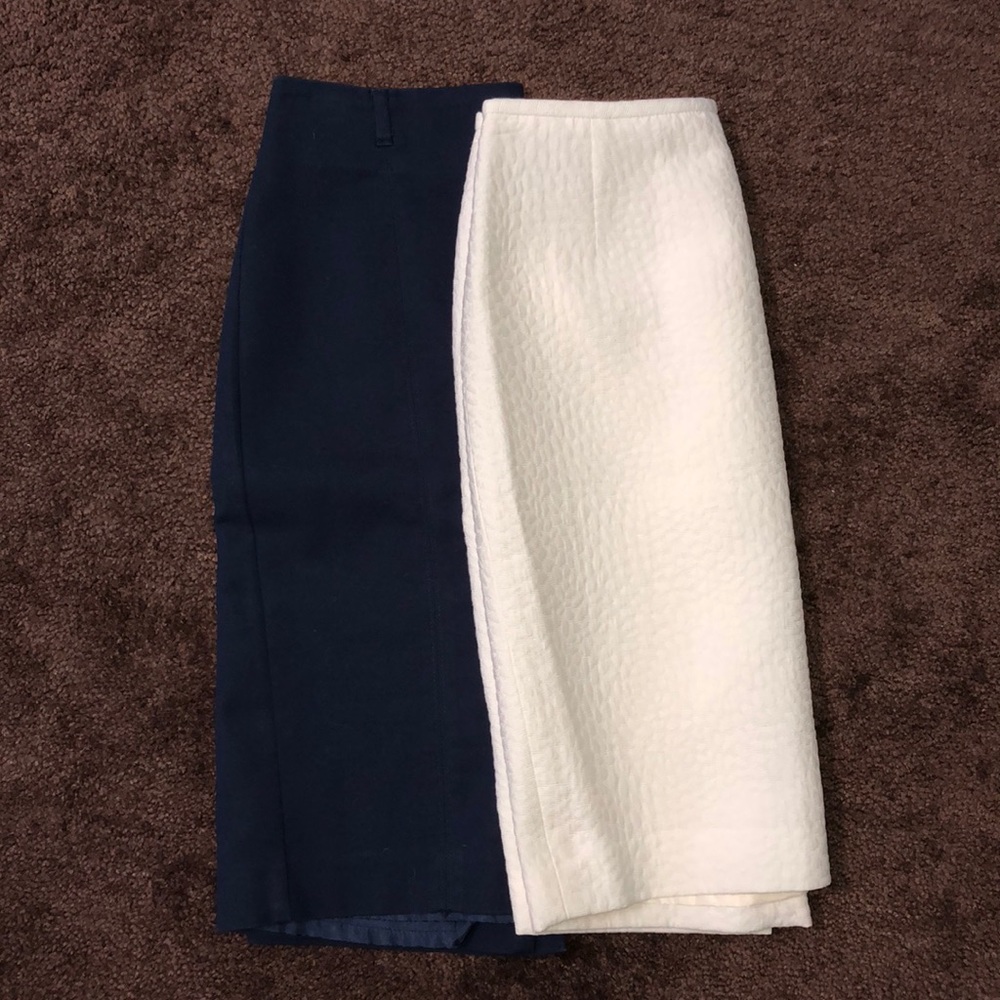 Set of Two Pencil Skirts, Calvin Klein and VH